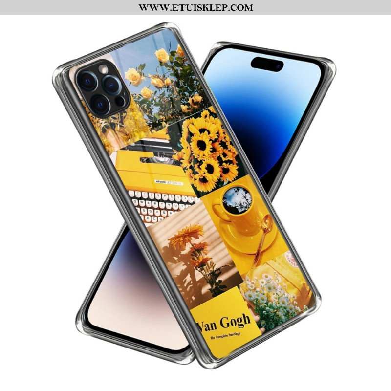 Etui do iPhone 14 Pro Max Intensywne Słoneczniki